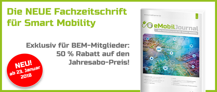 eMobilJournal - Die NEUE Fachzeitschrift für Smart Mobility