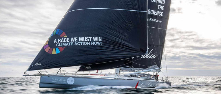 Torqeedo Pressemeldung: Das Team Malizia und Greta Thunberg überqueren mit minimalen CO2-Emissionen den Atlantik